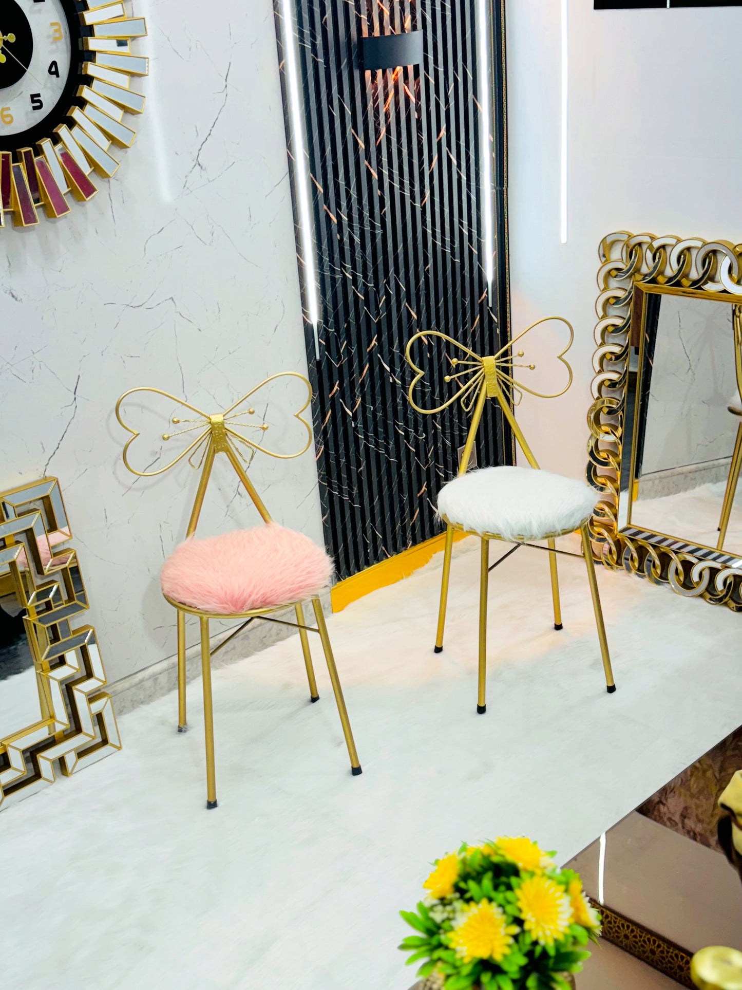 Chaise papillon